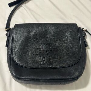 Tory Burch Leather Flap Crossbody Bag